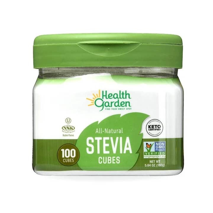 Health Garden of NY Inc. - Venta al por mayor Azúcar - Cubos de stevia, 100 unidades