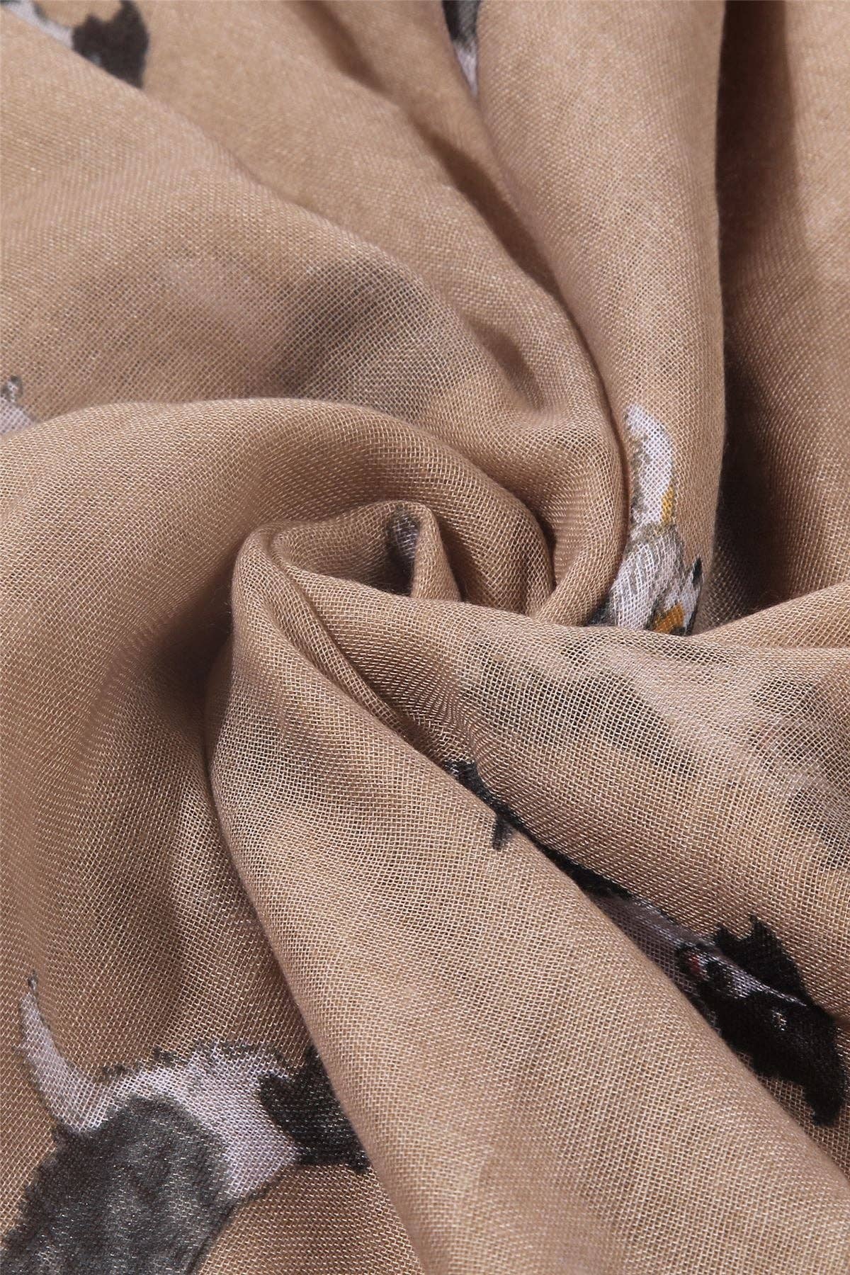 Fashion Scarf World - Wholesale Scarf - Women's - Border Collie Sheep Dog Print Scarf5