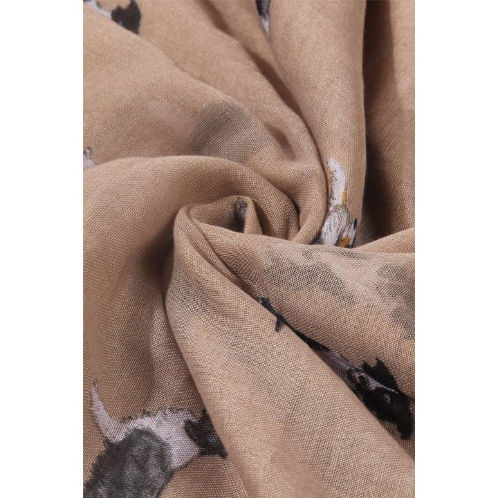 Fashion Scarf World - Wholesale Scarf - Women's - Border Collie Sheep Dog Print Scarf5