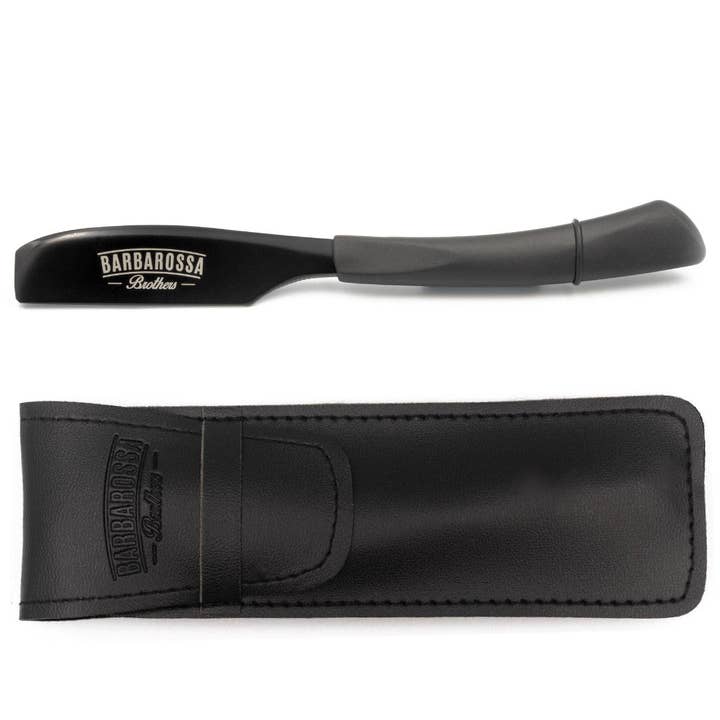Barbarossa Brothers Online - Wholesale Razor - Men's - Japanese Kamisori Cut Throat Razor in Matt Black