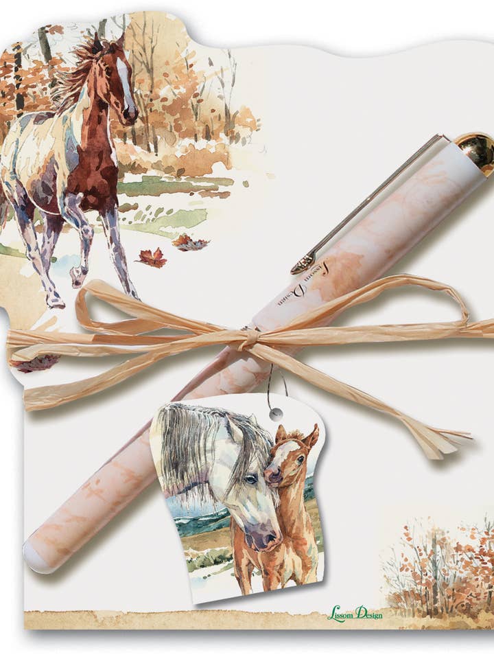 Diecut Notepad - WM for wholesale by Lissom Design