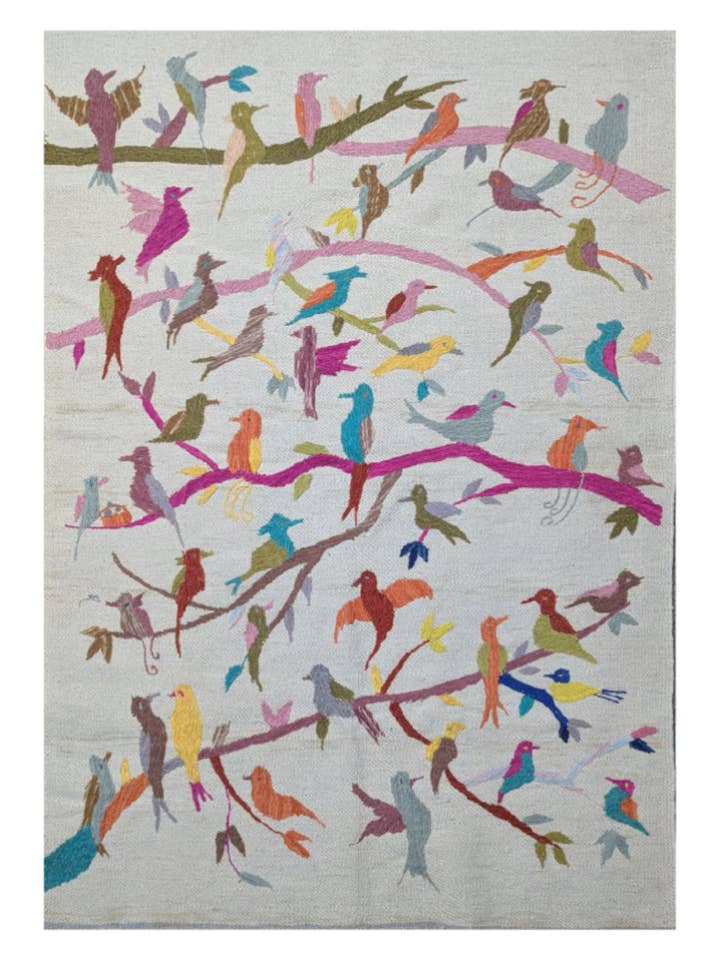 Suzani håndbroderet kilim - Størrelse: 100 x 150 cm for engroshandel hos Imaco Rugs