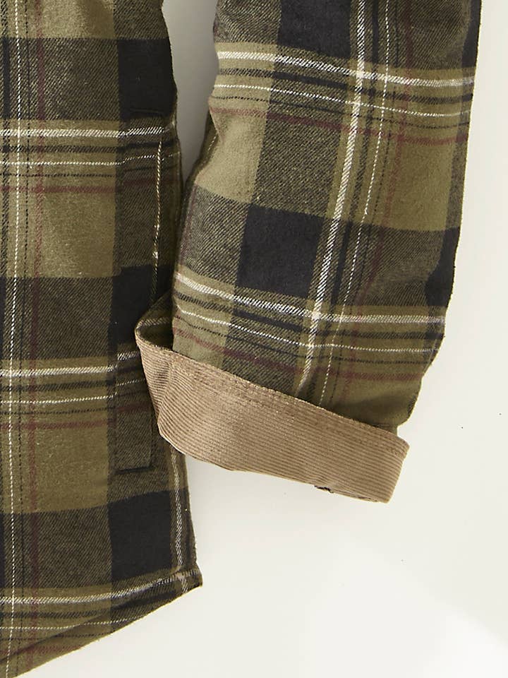 Venado - Wholesale Shirt Jacket/Shacket - Men's - Quilt Lined Brushed Flannel Shirt Jacket15