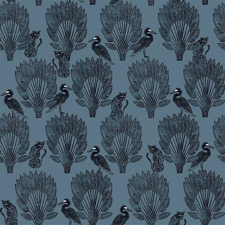 PALM Nuit vliesbehang voor wholesale door Fox And Roses