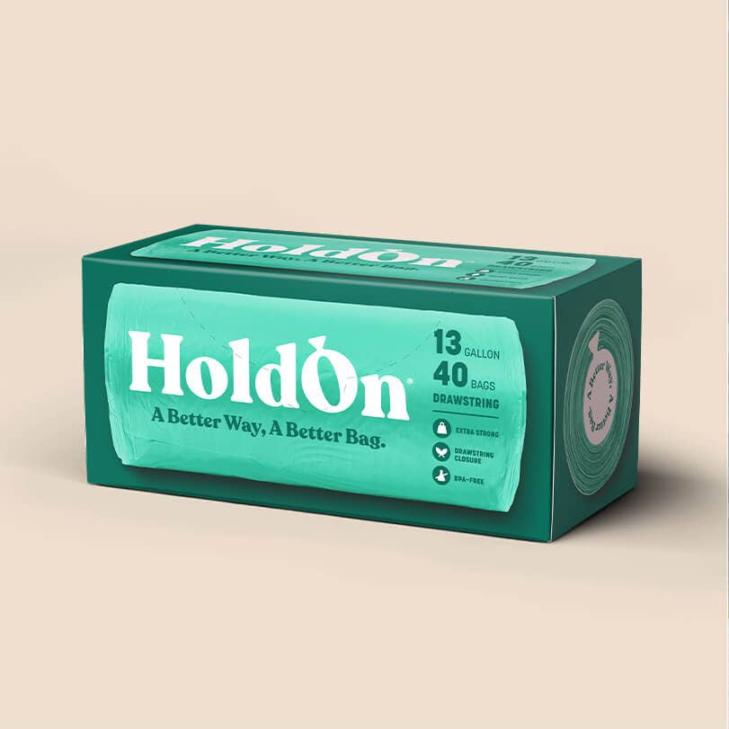 HoldOn Bags - Wholesale Trashcan/Trash Bin - COMPOSTABLE TALL KITCHEN BAGS3