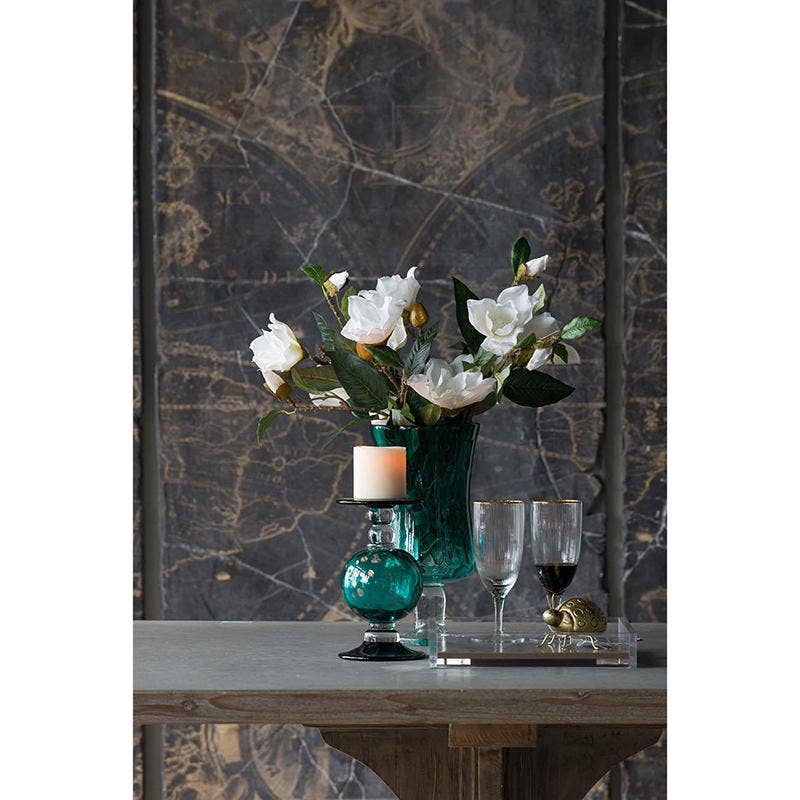 A&B Home Group Inc. - Wholesale Artificial Flowers - 12x6x30" Almost Real Magnolia Stem, White4