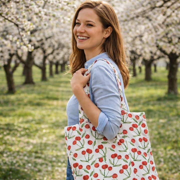 TOTE-TASKE I BOMULD 38X45 TRYKT DESIGN for engroshandel hos MANIFOL