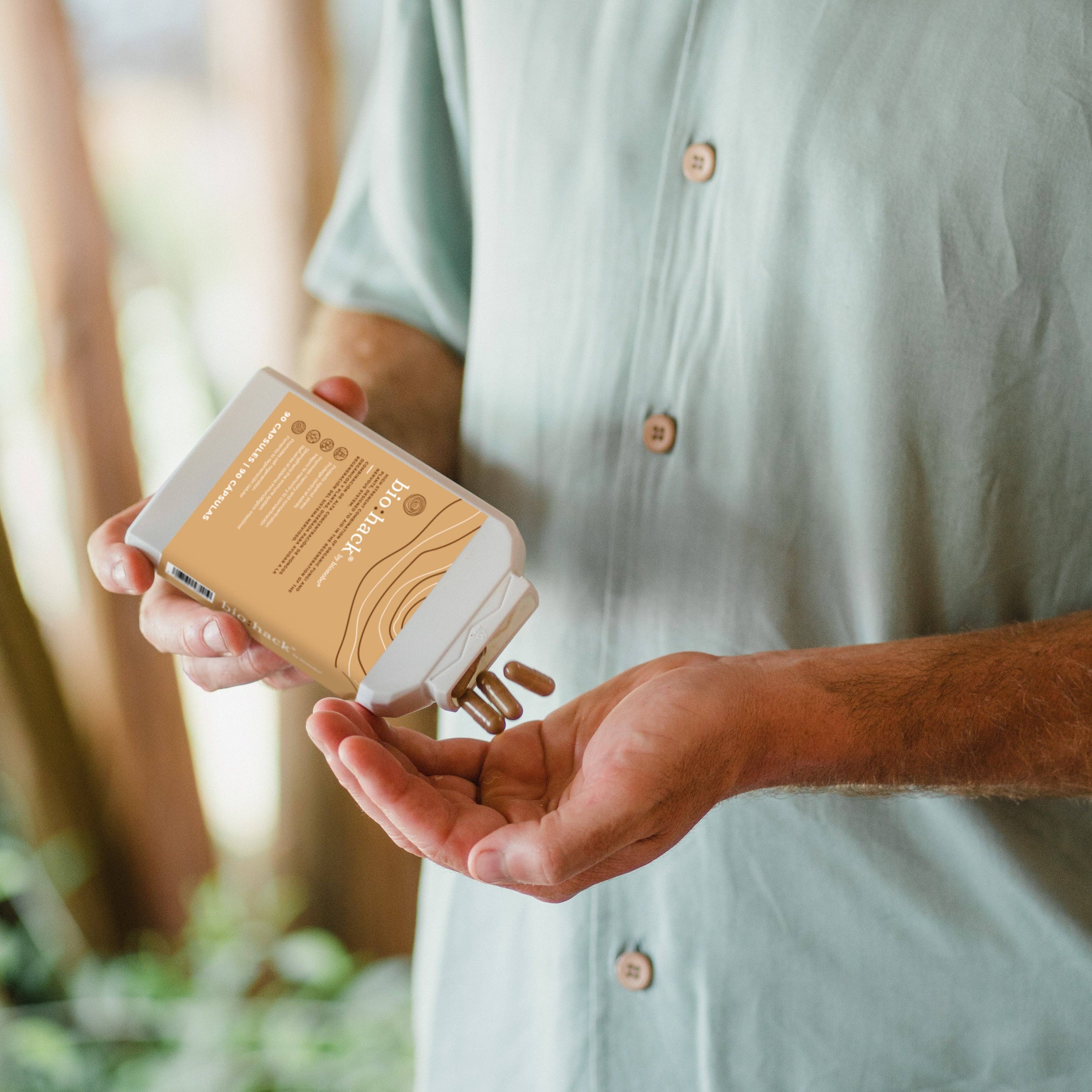 bionobo - Wholesale Oral Supplement/Vitamin - bio:hack® 5 x hongos adaptógenos1