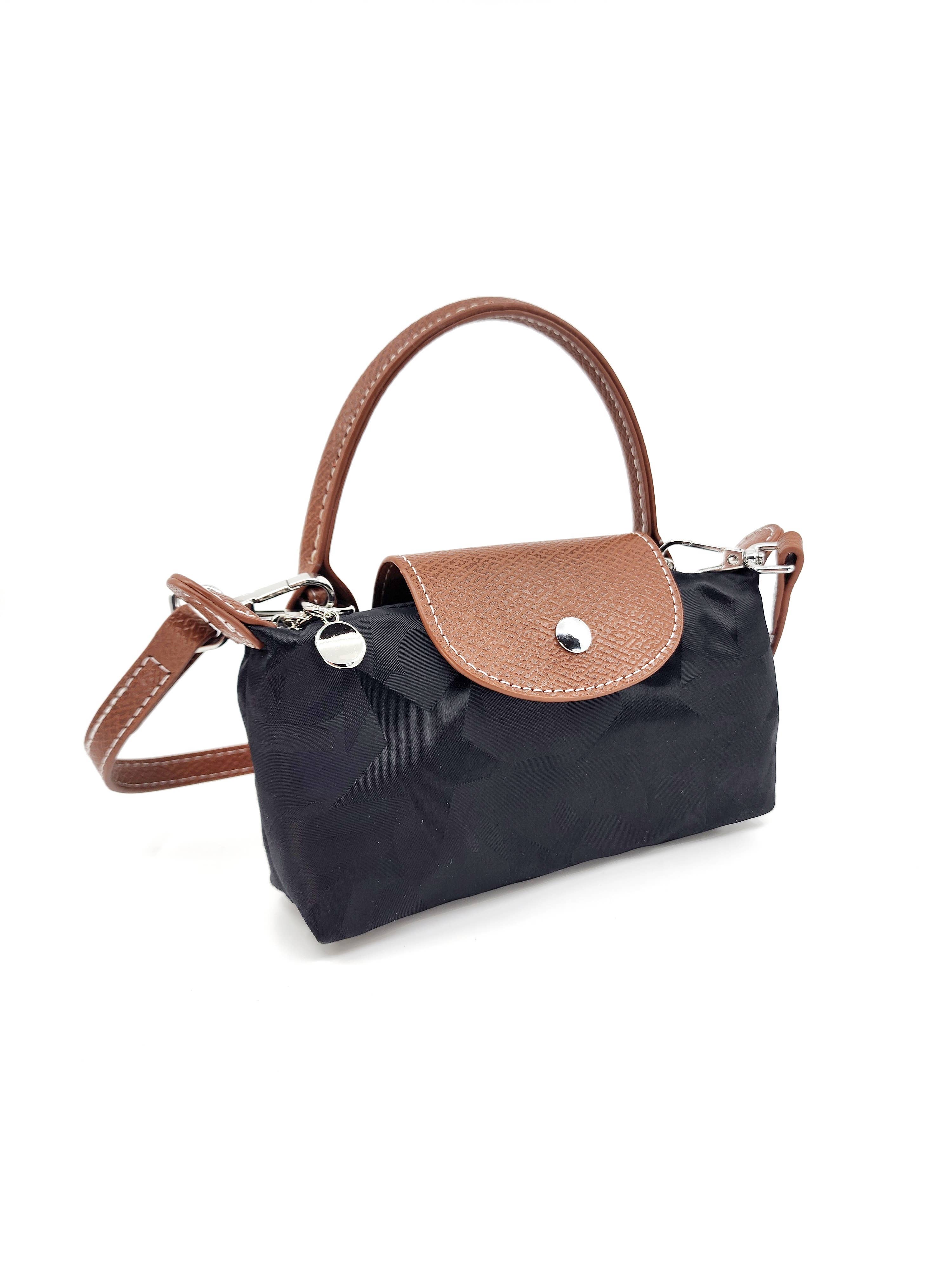 Hatzzi - Wholesale Crossbody Bag - Women's - Women's Nylon Star Pattern Mini Top Zip Flap Crossbody Bag2