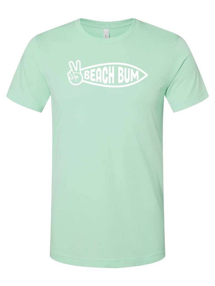 Beach Bum Unisex T-shirt for wholesale by Good Ink