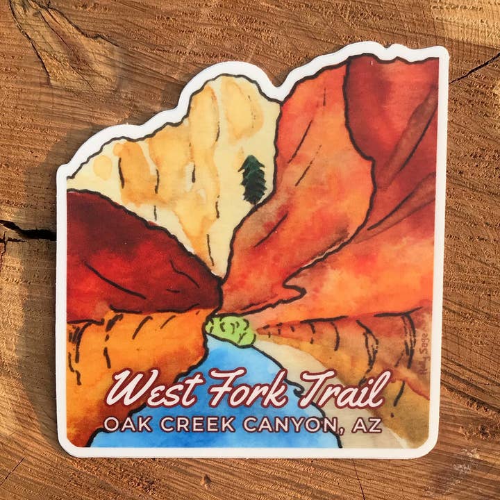 West Fork Trail, AZ for wholesale by Holly Sage Art