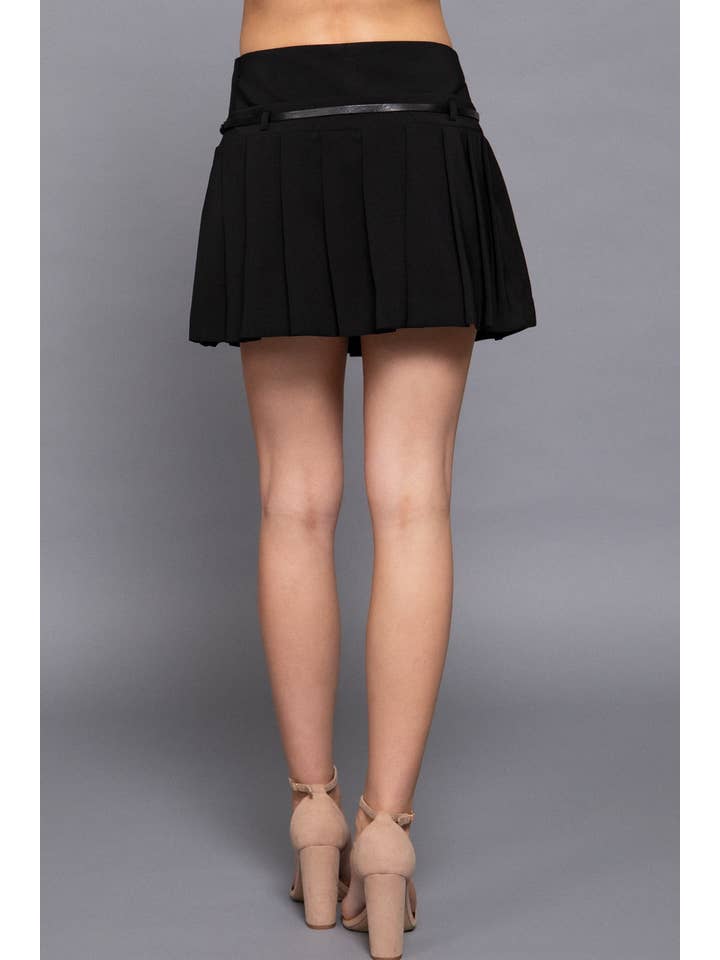 Active Basic | Active USA – Engroshandel Nederdel - Dame – Miniskjørt med mellemtalje med bælte og undershorts16