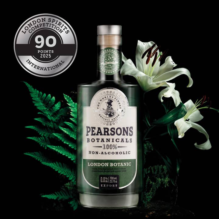 Think Distributors - Wholesale Non-Alcoholic Spirits/Wine/Beer - Pearsons Botanicals London Botanic Non-Alcoholic Gin3