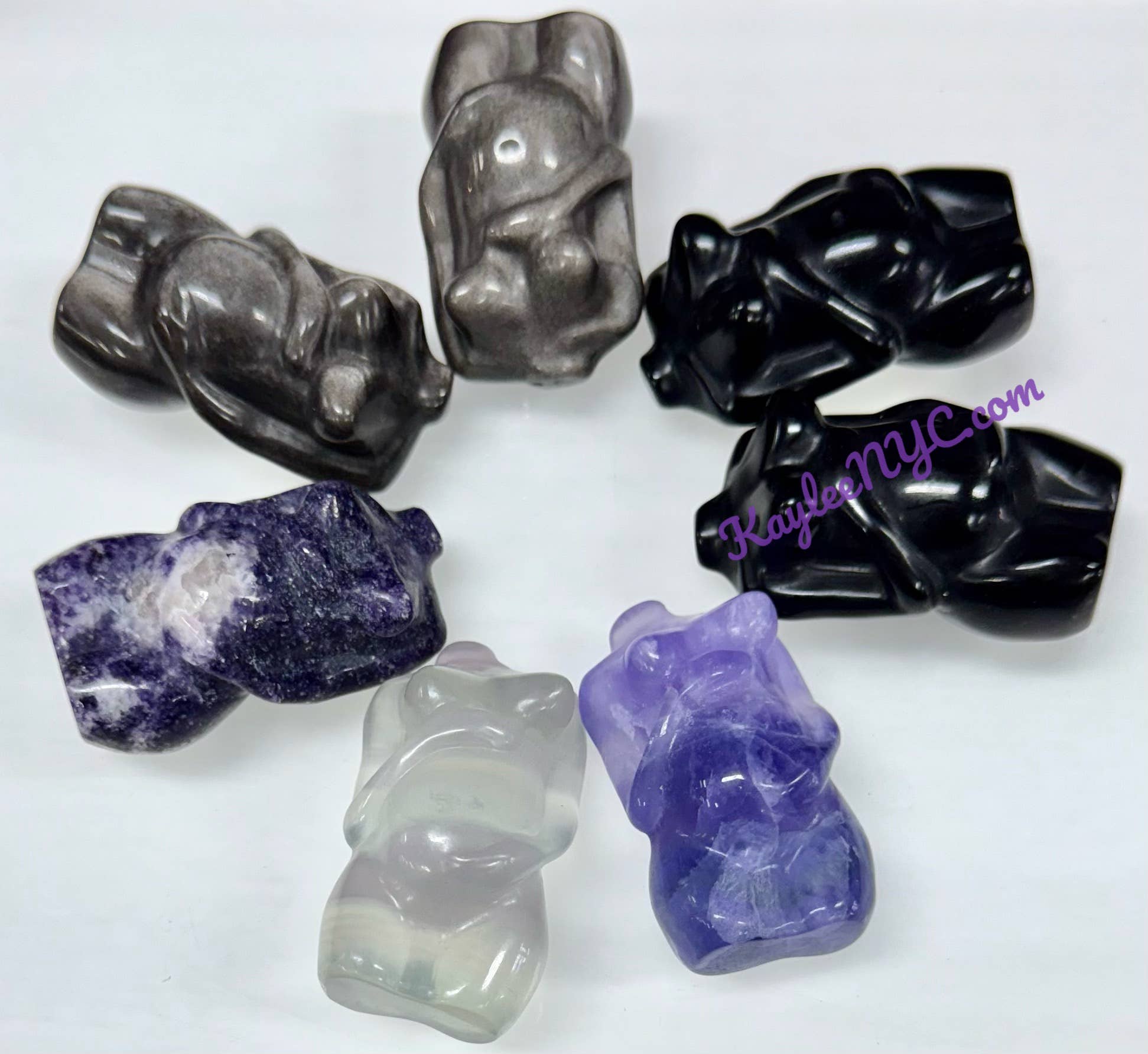 KayleeNYC - Wholesale Spiritual Stone/Crystal - Natural Mixed Crystal Pregnant Goddess4