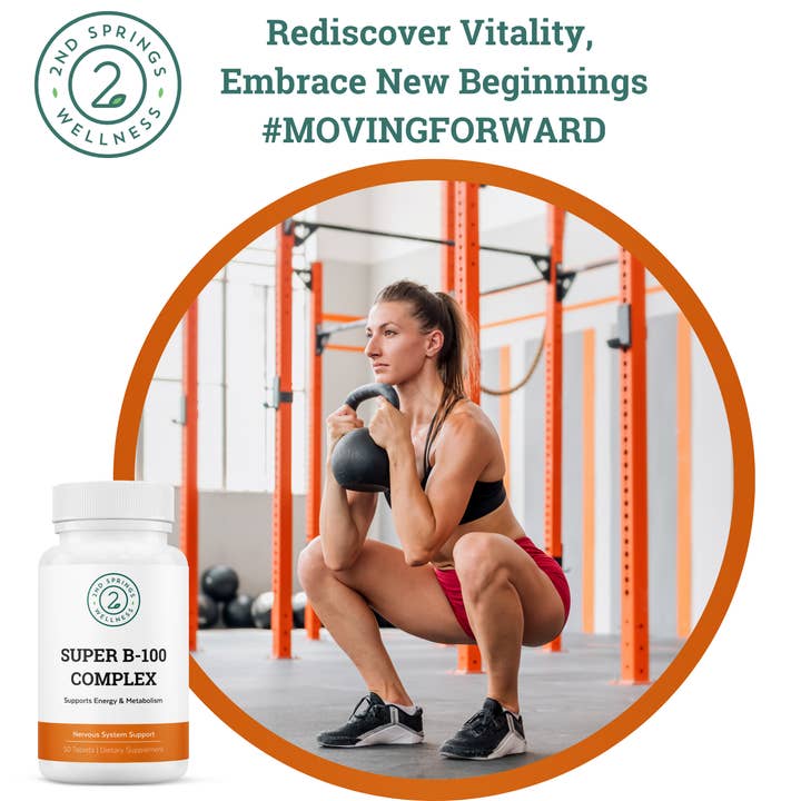 2nd Springs - Wholesale Oral Supplement/Vitamin - 2nd Springs Super B-100 Complex2