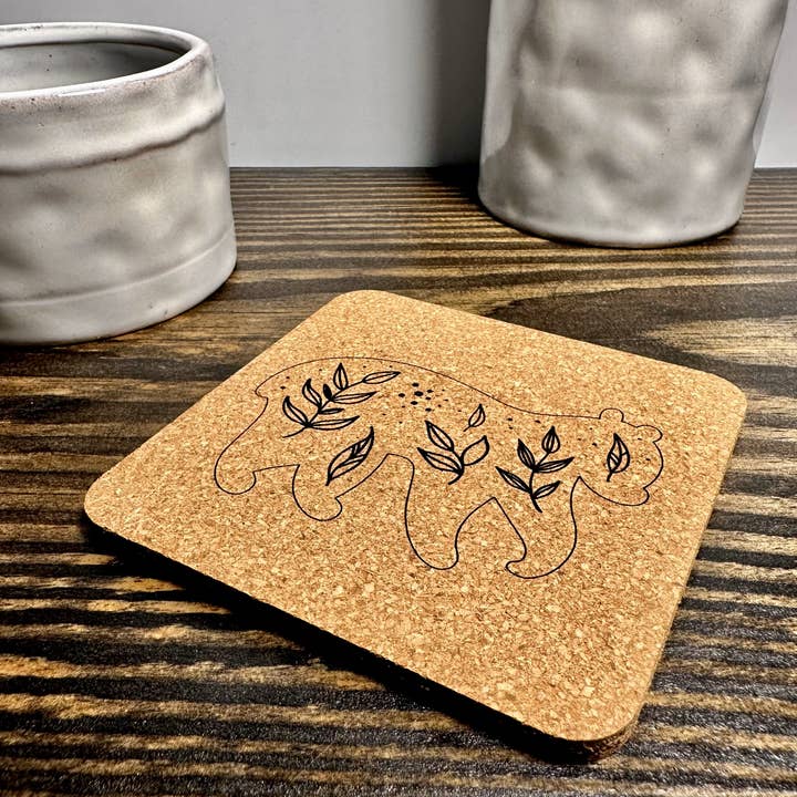 Harmony in Nature Cork Coaster for wholesale by Mountain Maryland Trading Post