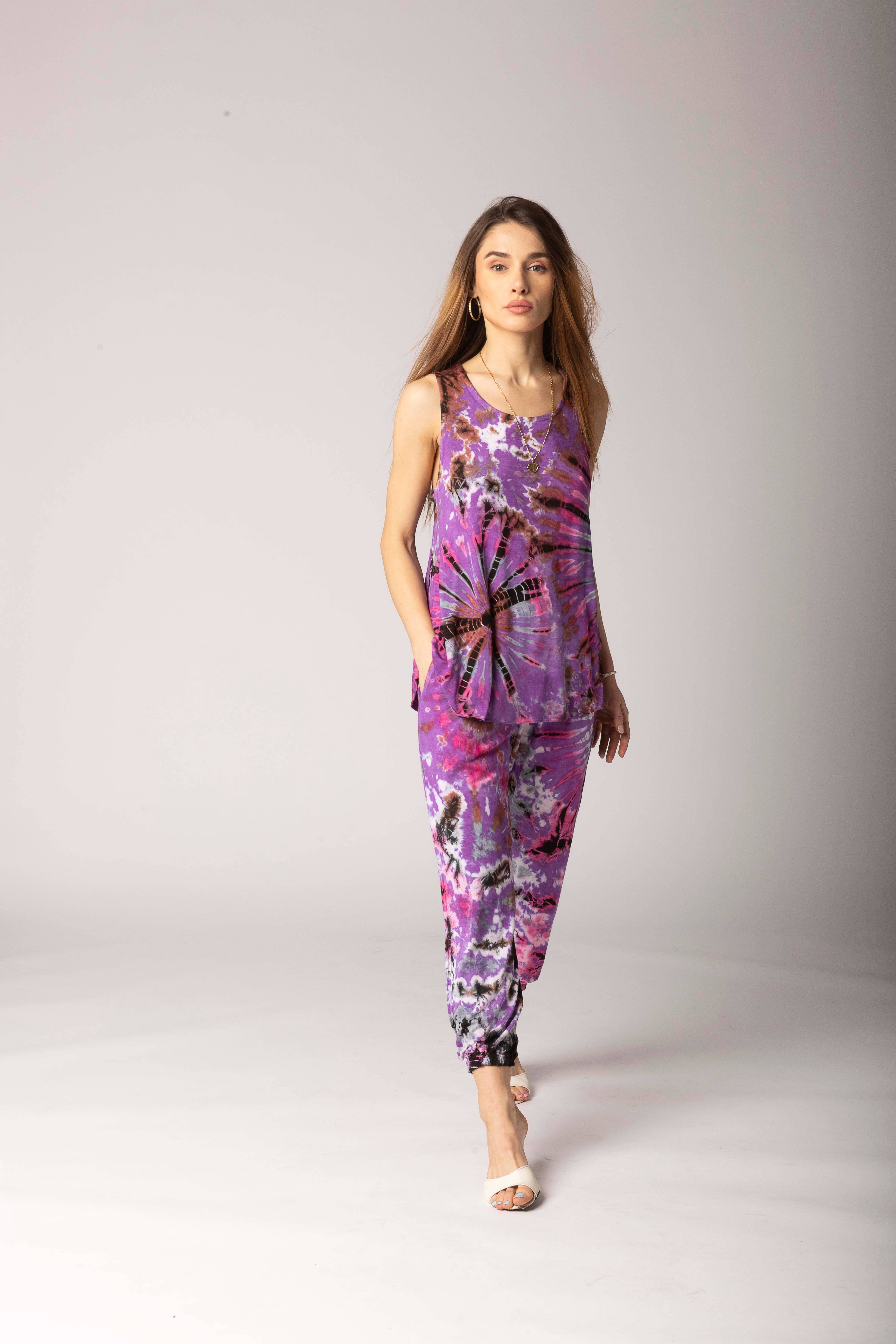 Windhorse Trading Inc – Großhandel Tanktop – Damen – Tie-Dye-Panzer. WN5411