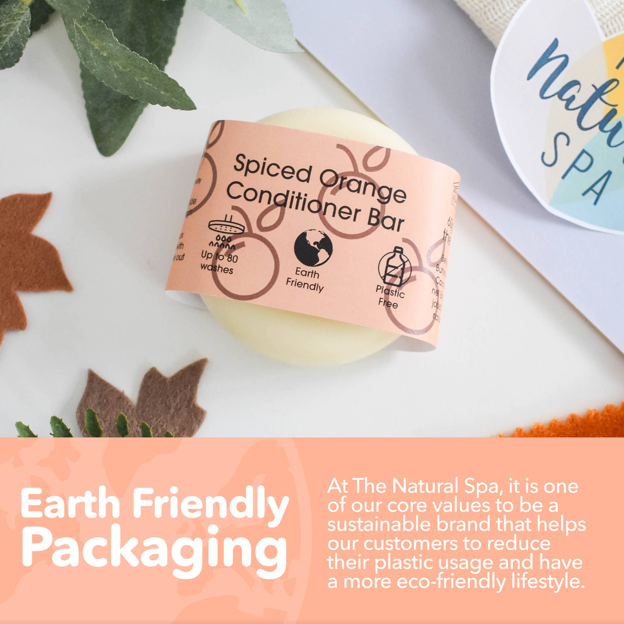 The Natural Spa Cosmetics - Vendita all'ingrosso Balsamo per capelli - Balsamo all'arancia speziata, 70 g, autunnale, per Halloween3