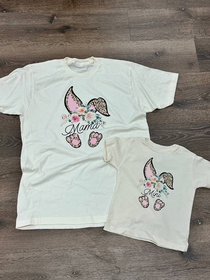 Easter Mama Leopard Graphic T-Shirt for wholesale by C&L Tees