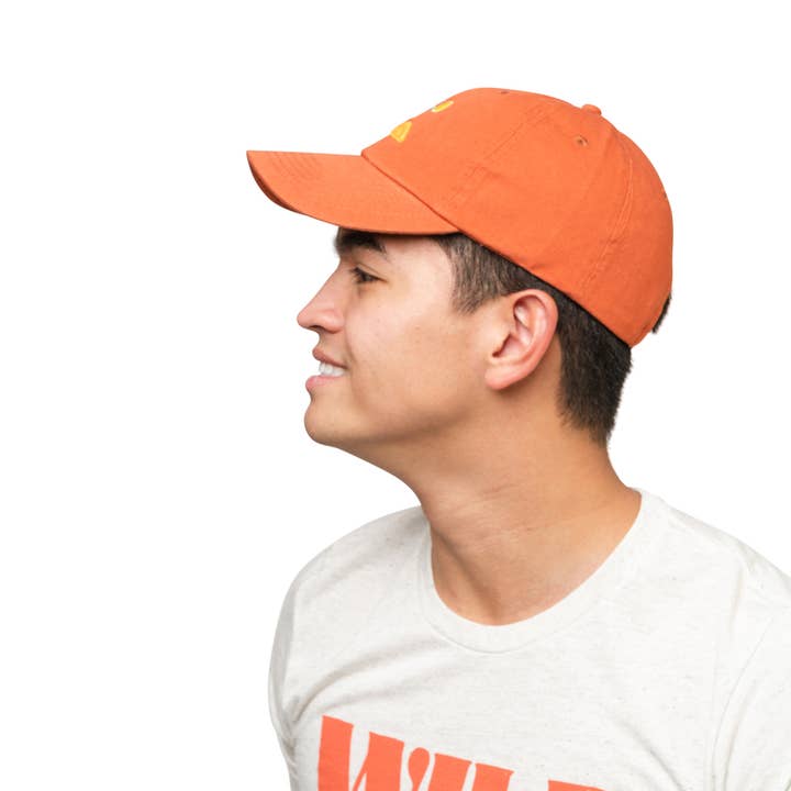 Keep Nature Wild - Wholesale Baseball Cap - Unisex - Lone Cactus Dad Hat | Burnt Orange3
