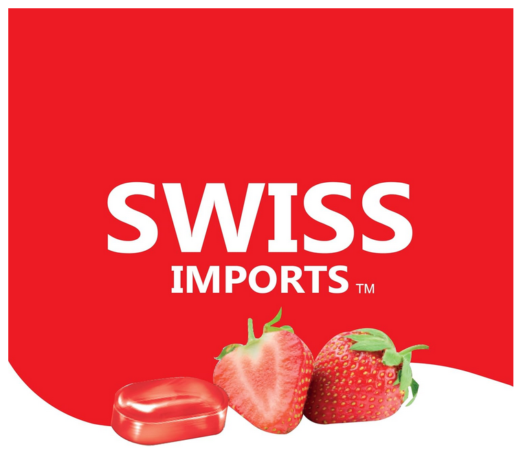 SWISS IMPORTS - Wholesale Hard Candy - Swiss Imports Bonbons Sugar Free Strawberry Candy 40g5
