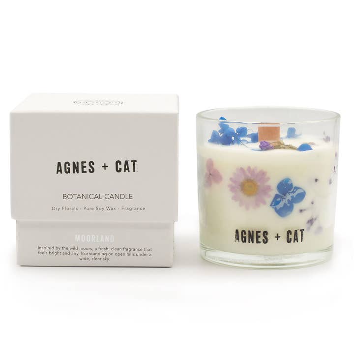 Botanical Soy Wax Candle - Moorland for wholesale by Agnes + Cat