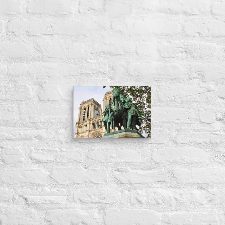 Monmouth Paragon - Wholesale Art Print - Shaded Statue Canvas Prints2