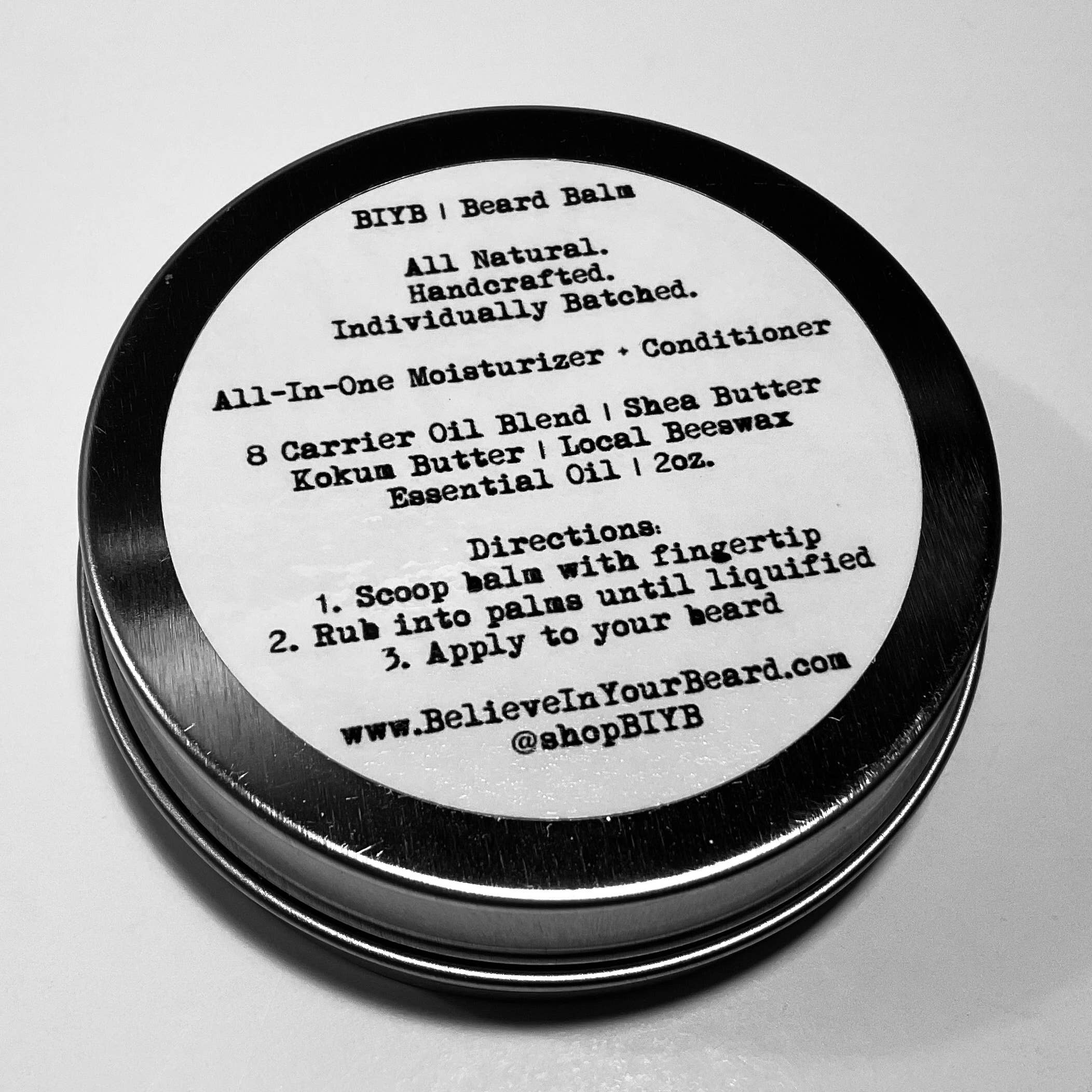 Believe In Your Beard - Wholesale Beard Styling Product - Peppermint | Beard Balm1