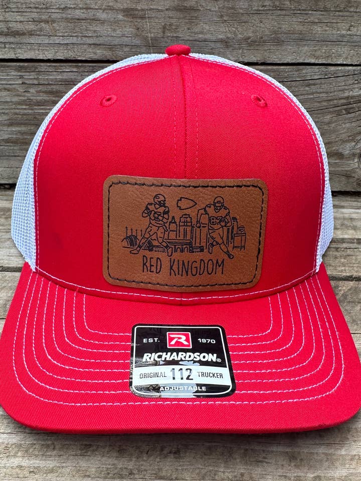 Red Kingdom Men's Richardson 112 Trucker Hat for wholesale by Designed To Flaunt