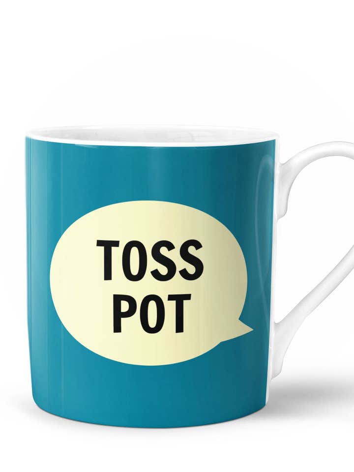 Toss Pot Bone China Mug for wholesale by Dialectable