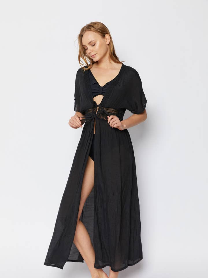 Badskydd Long Caftan MWD008 för wholesale av MARINA WEST SWIM