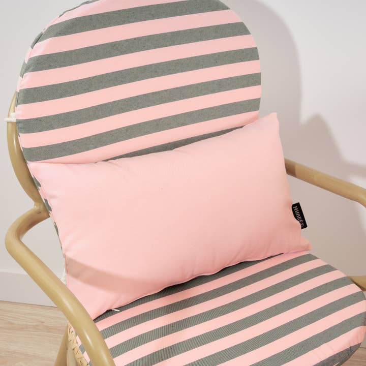 Funda de cojín Maglia Liso Rosa 30x50 cm para venta al por mayor de SG HOGAR