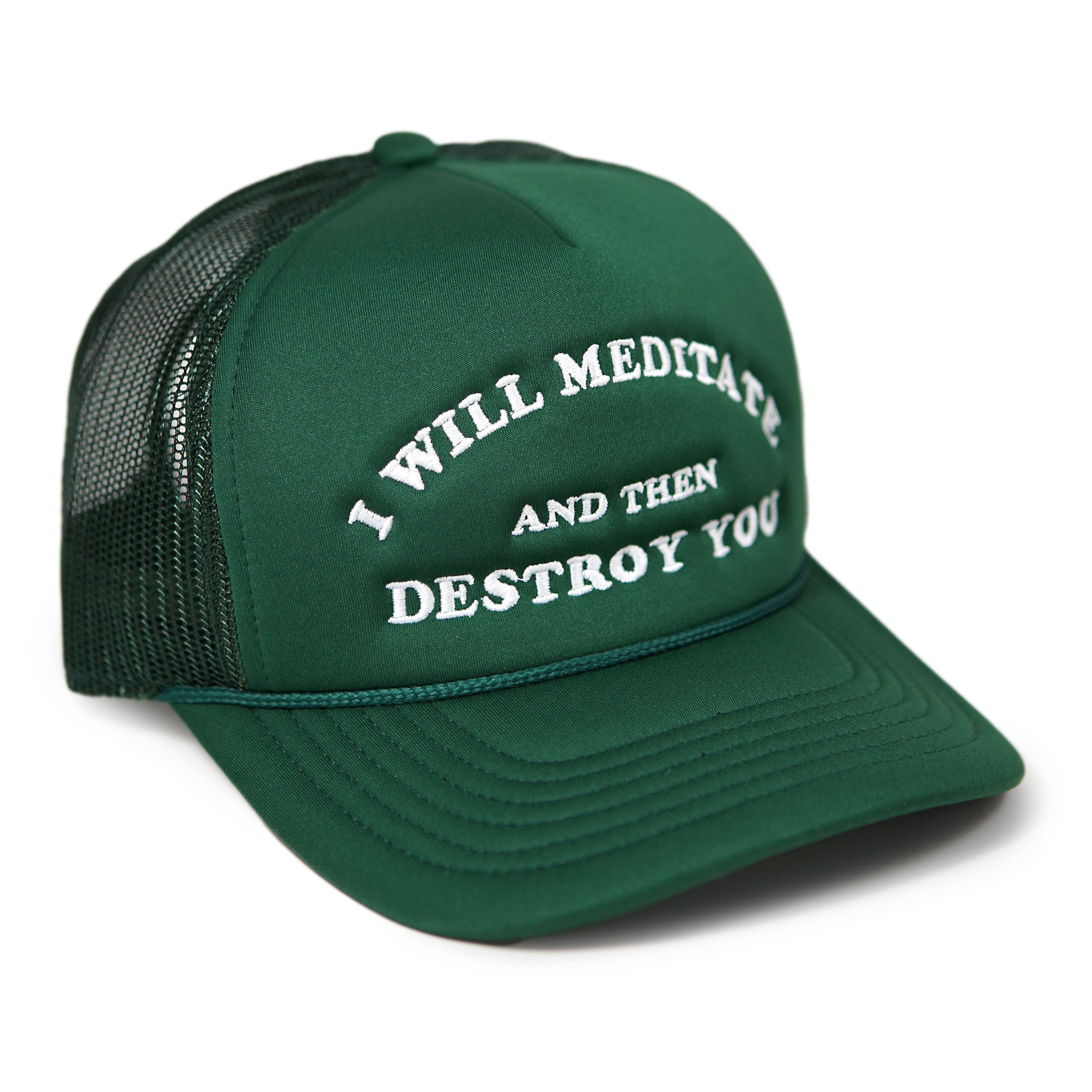 Stuntin Goods - Wholesale Trucker Hat - Unisex - Yoga Flame Foam Trucker Hat3