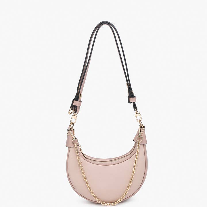 Jen & Co. – wholesale Shoulder bag – women's – M2503 Zora Moon Shoulder Bag w/ Chain
