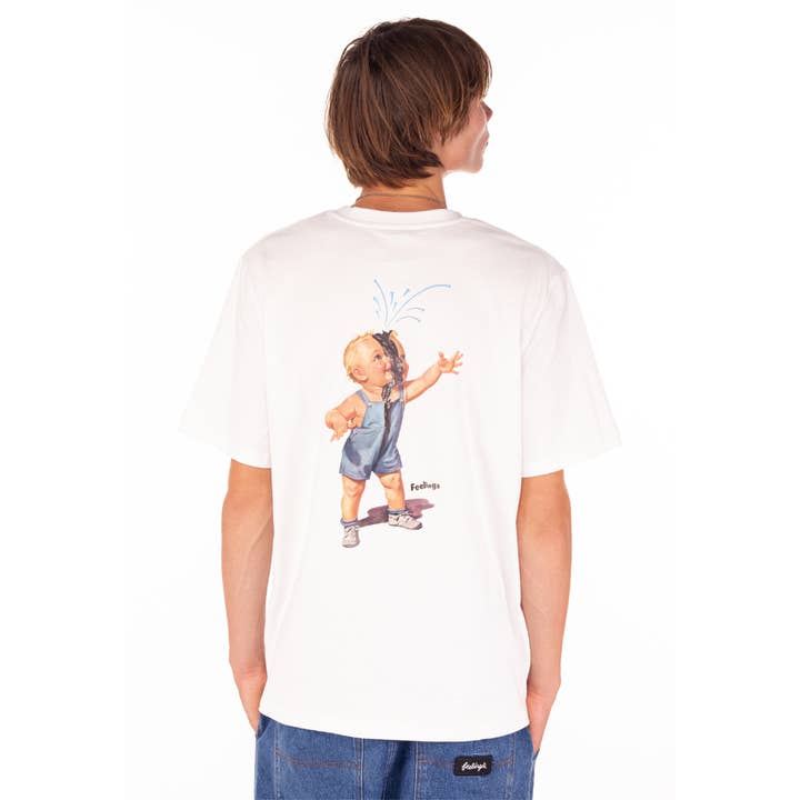 AndFeelings - Vente T-shirt sérigraphié – unisexe - T-shirt bébé blanc1