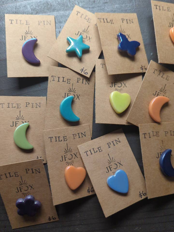 Kakelstiftar (Olika former tillgängliga) för wholesale av JFOX Jewelry