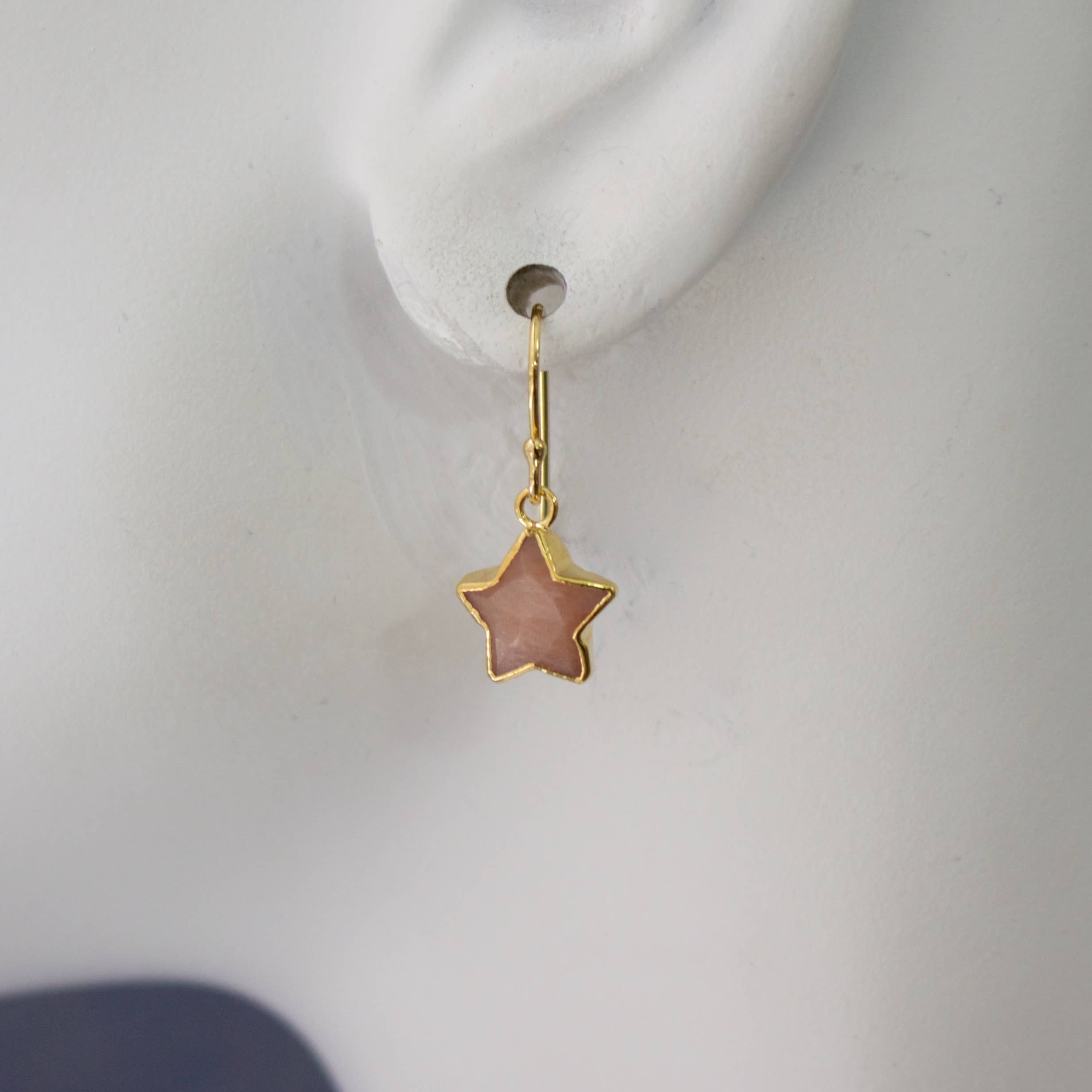 a.v. max – Großhandel Ohrhänger – Halbstein-Ohrringe mit Mini-Stern4