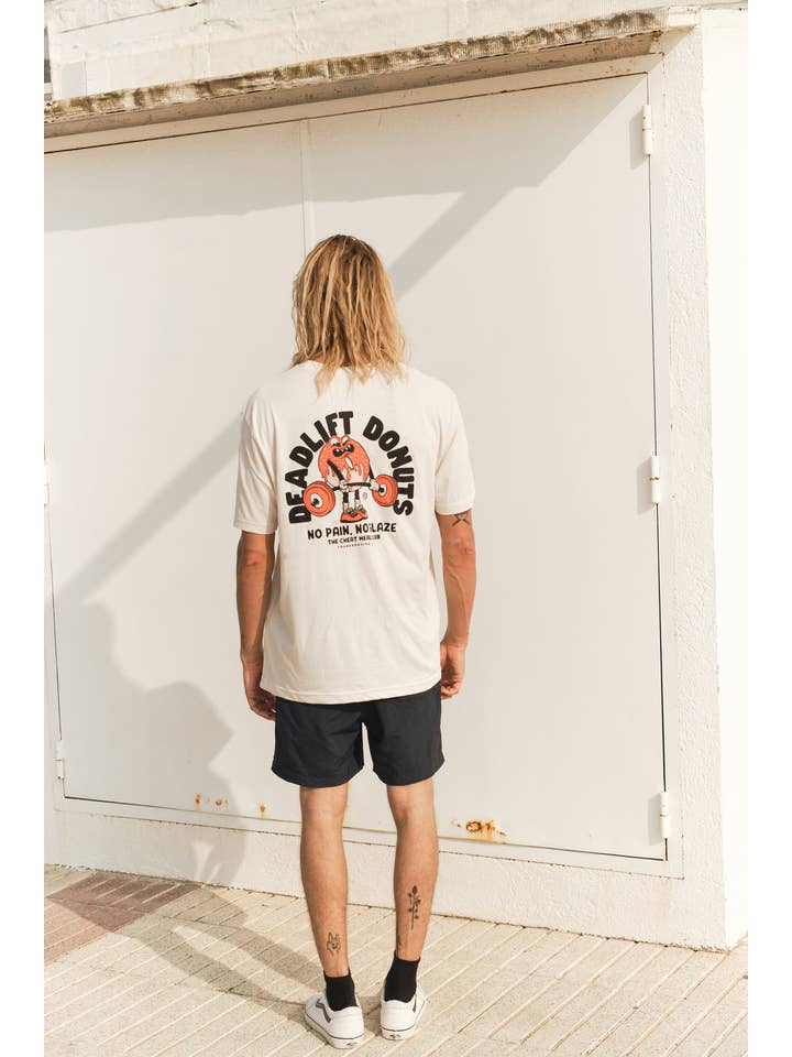 Off White Deadlift Donuts T-shirt for engroshandel på Faire4