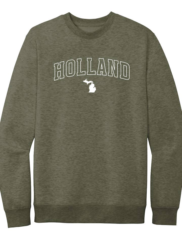 Michigan Awesome - Wholesale Graphic Sweatshirt - Unisex - Holland Crewneck Sweatshirt1