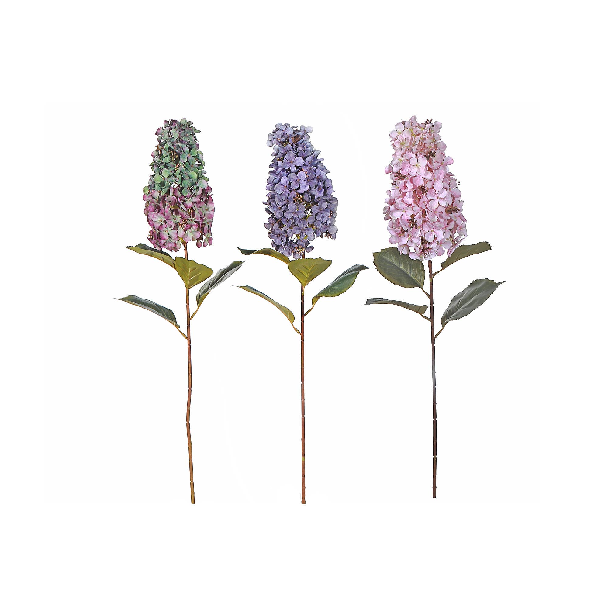 Multi 32" Pagoda Hydrangea Spray Assorted for wholesale on Faire