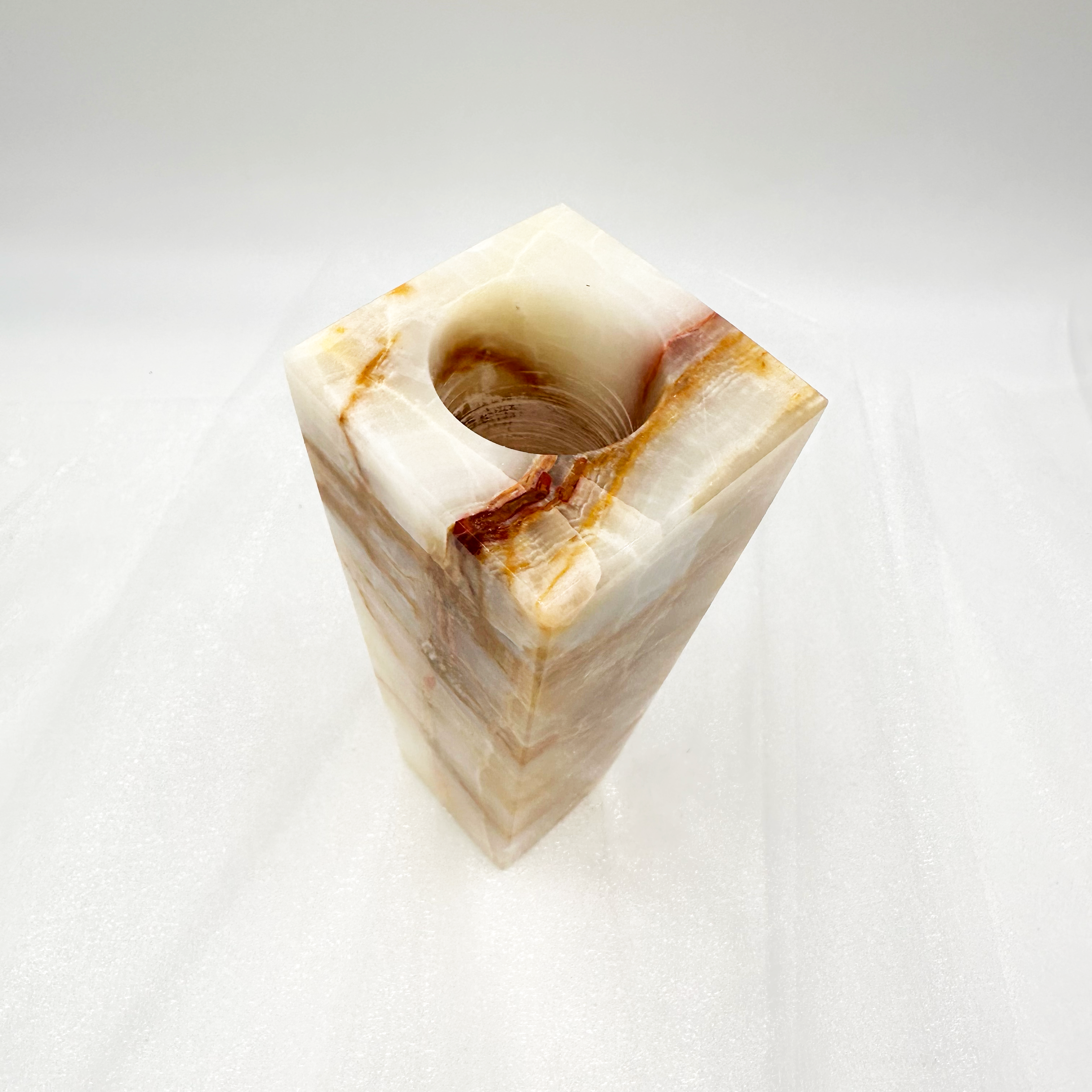 Page Imports - Wholesale Vase - 8" Square Vase in Marble and Onyx15