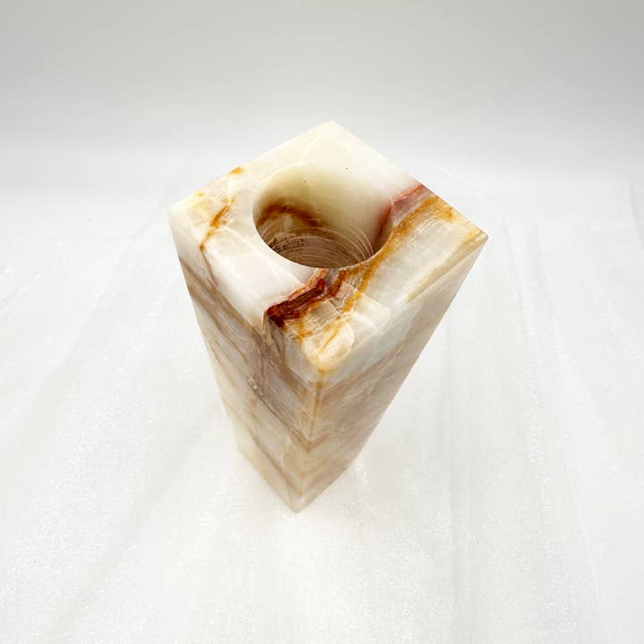 Page Imports - Wholesale Vase - 8" Square Vase in Marble and Onyx15