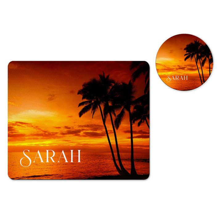 Ocean Breeze Beach Desk Set for wholesale by The Painted Pug