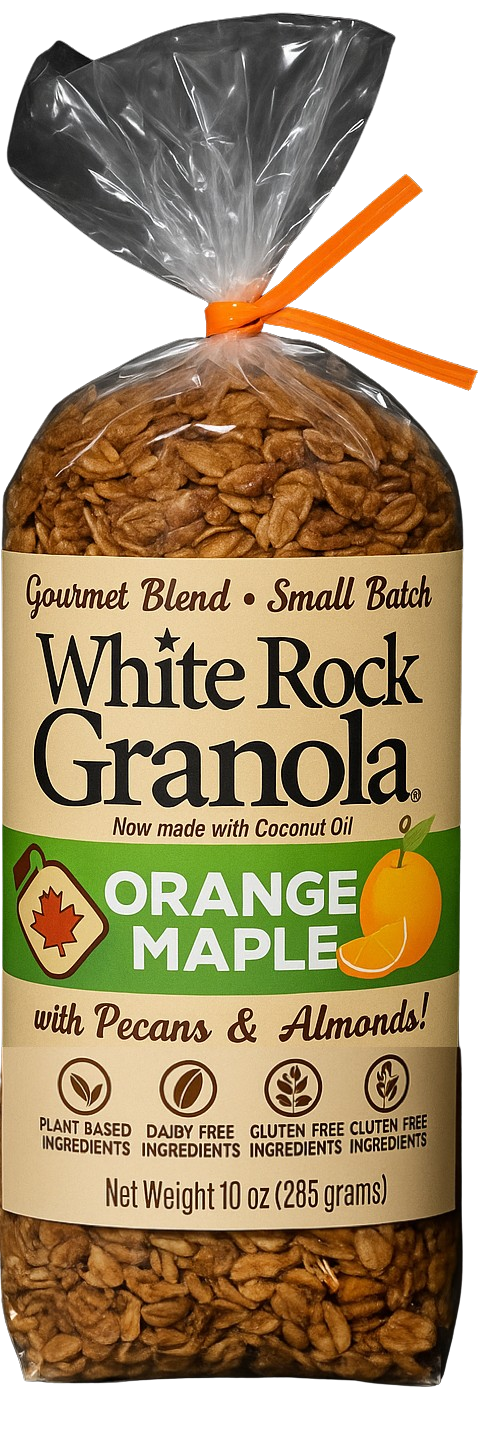 White Rock Granola - Wholesale Granola - White Rock Granola - 10 oz. bakery bag, multiple flavors0