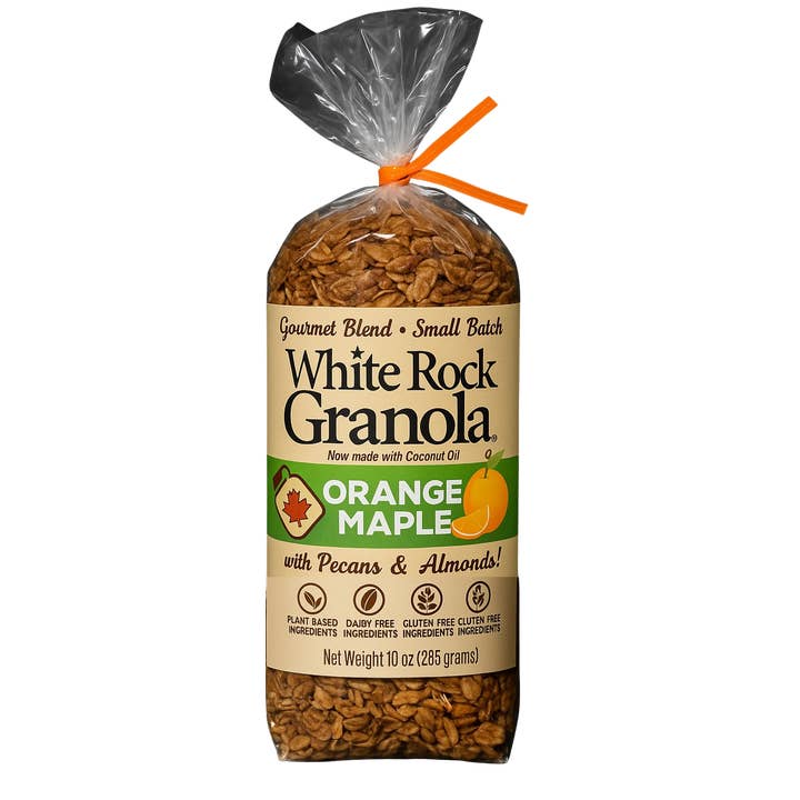 White Rock Granola - Wholesale Granola - White Rock Granola - 10 oz. bakery bag, multiple flavors