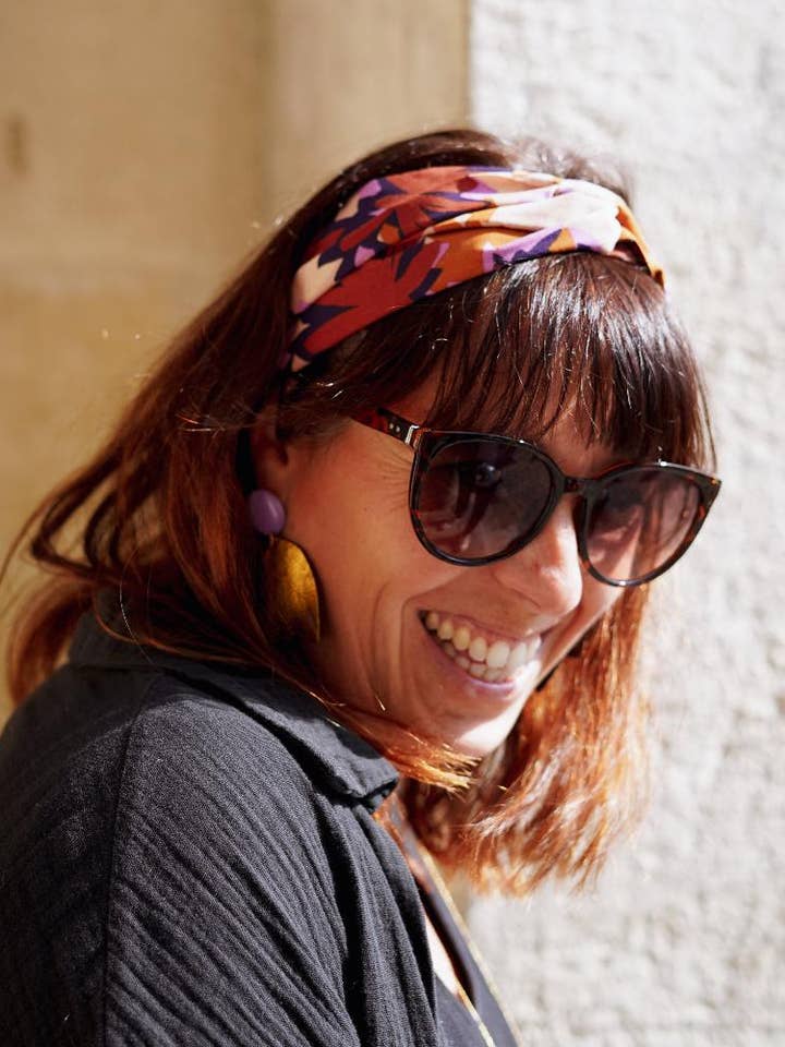 Fascia Cintura Flora - Giallo Senape - Grande per la vendita all'ingrosso da parte di Jolie mouette