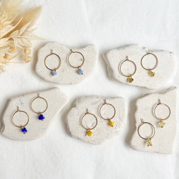 Pollie & Res – Brincos de argola por atacado – Argolas Aurora5