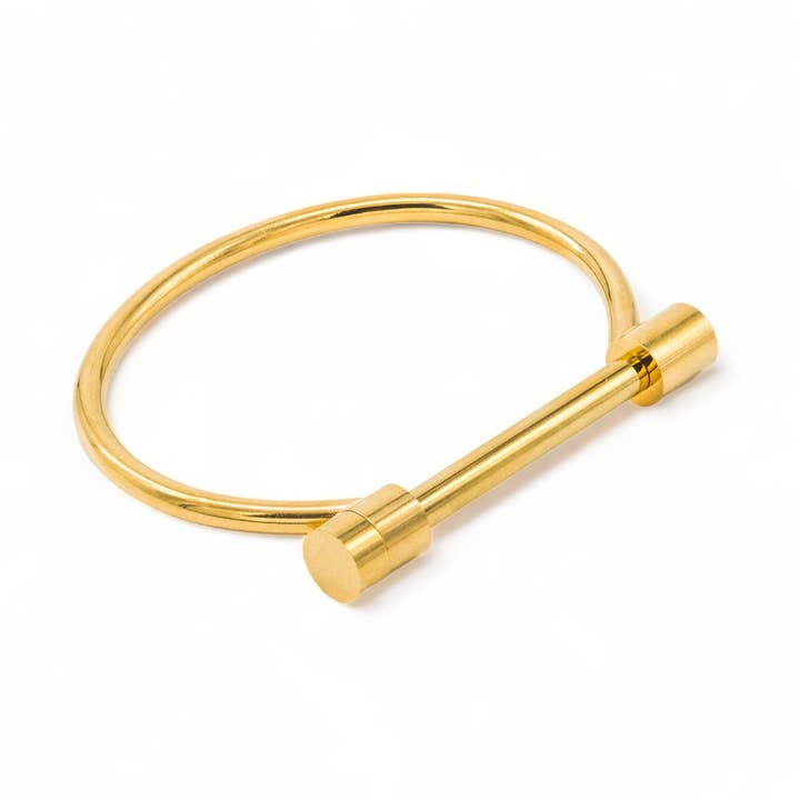 Guld Glamour Bar Armbånd for engroshandel hos Skyscrapers and Trees