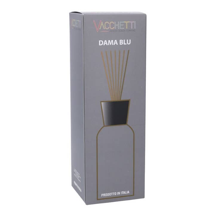 Diffuseur de Parfum pour Intérieur Verre 250 ml Dame Bleue CMø6h24 pour la vente par Vacchetti
