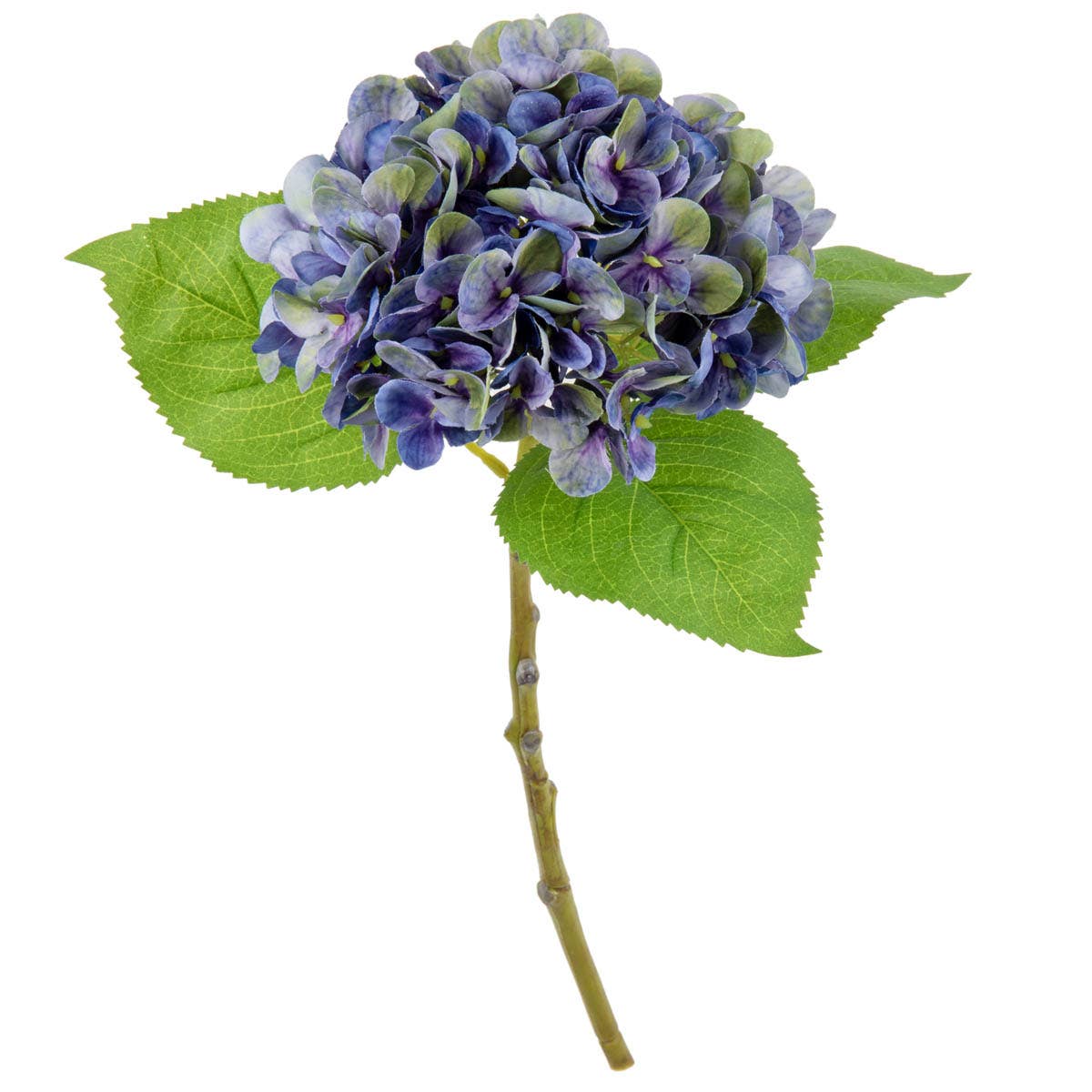 Eleganza Floral - Wholesale Artificial Flowers - Small Head Hydrangea Purple Green2